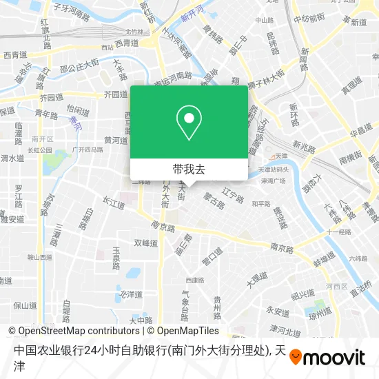 中国农业银行24小时自助银行(南门外大街分理处)地图