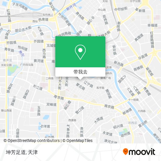坤芳足道地图