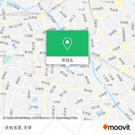 庆有东里地图