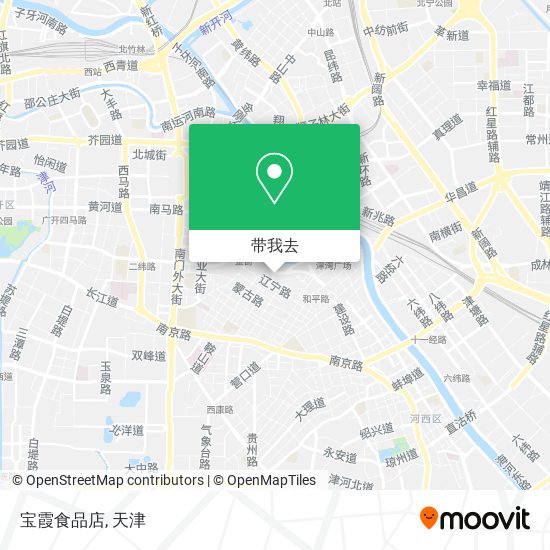 宝霞食品店地图