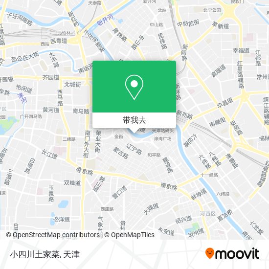 小四川土家菜地图