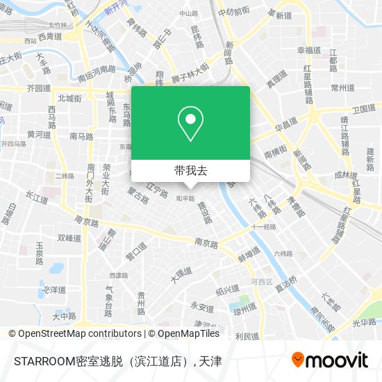 STARROOM密室逃脱（滨江道店）地图