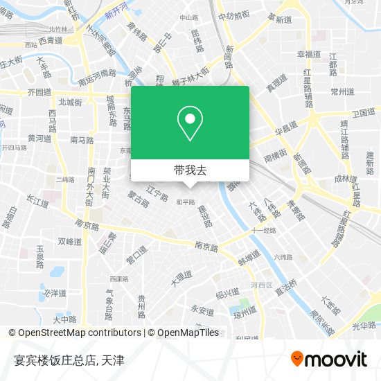 宴宾楼饭庄总店地图