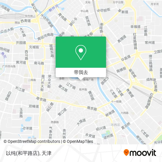 以纯(和平路店)地图