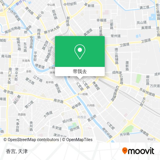 香宫地图