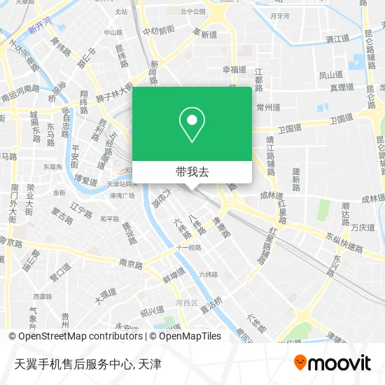 天翼手机售后服务中心地图