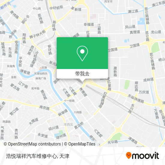 浩悦瑞祥汽车维修中心地图