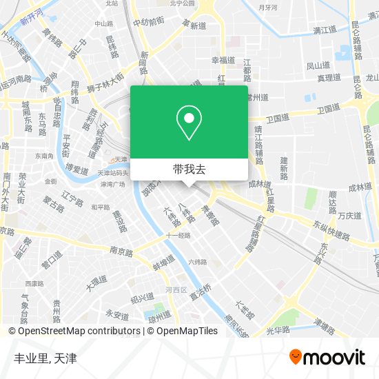 丰业里地图