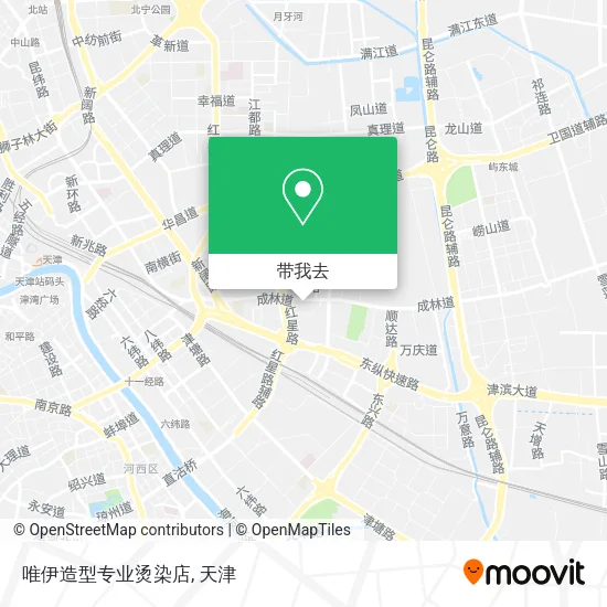 唯伊造型专业烫染店地图