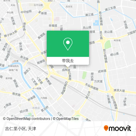 吉仁里小区地图