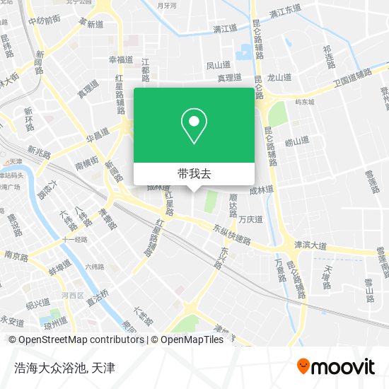 浩海大众浴池地图