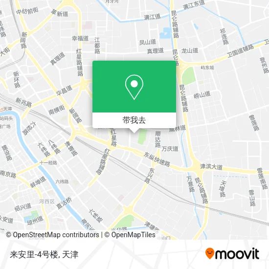 来安里-4号楼地图