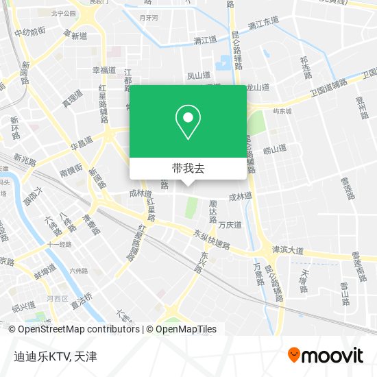 迪迪乐KTV地图