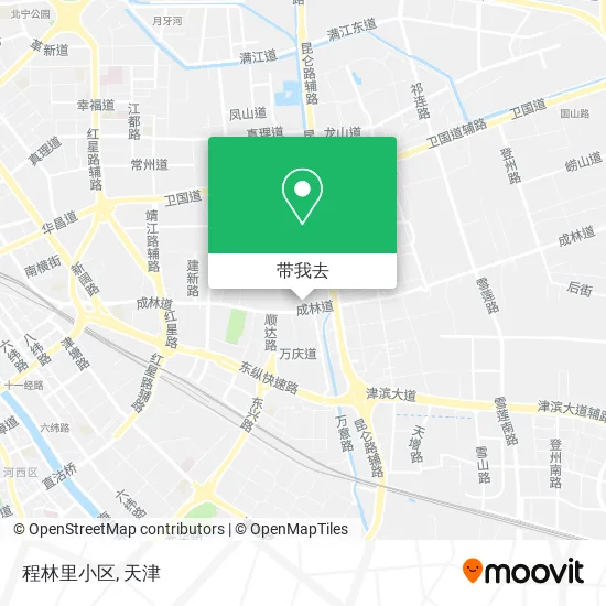 程林里小区地图