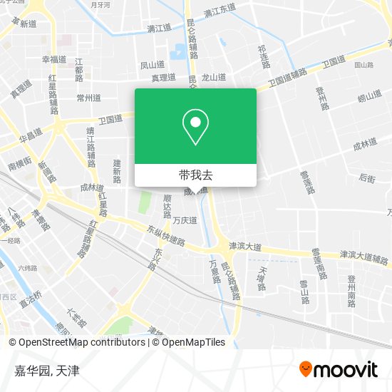 嘉华园地图
