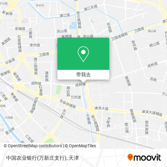 中国农业银行(万新庄支行)地图
