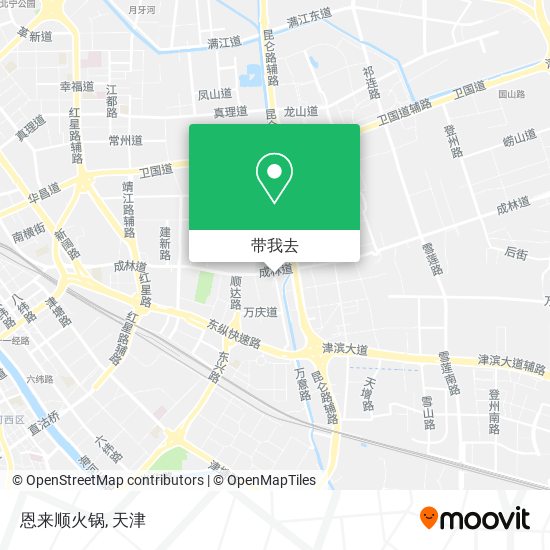 恩来顺火锅地图