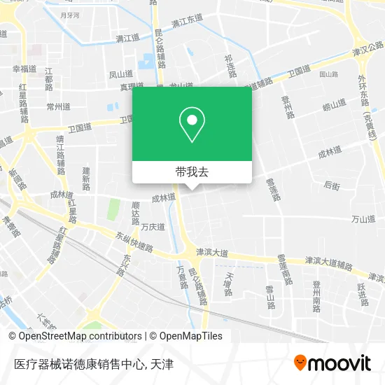 医疗器械诺德康销售中心地图