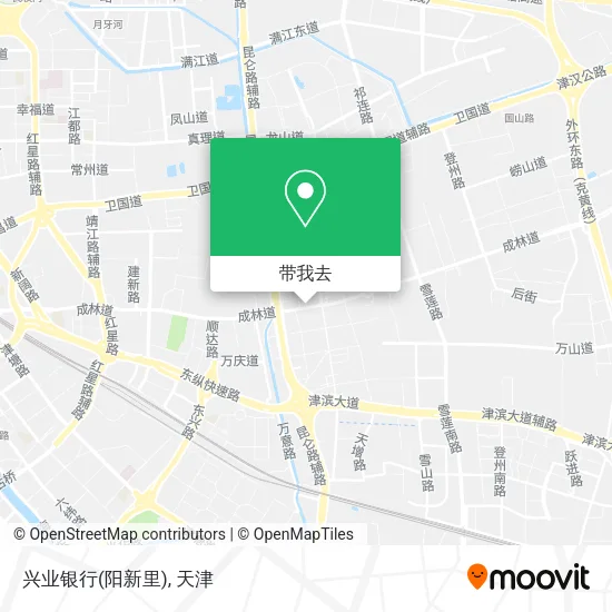 兴业银行(阳新里)地图