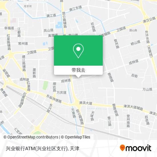 兴业银行ATM(兴业社区支行)地图