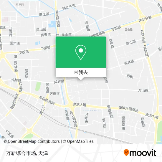 万新综合市场地图