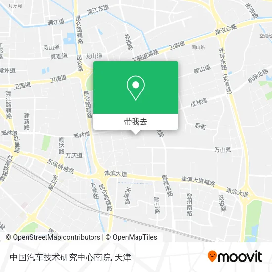 中国汽车技术研究中心南院地图