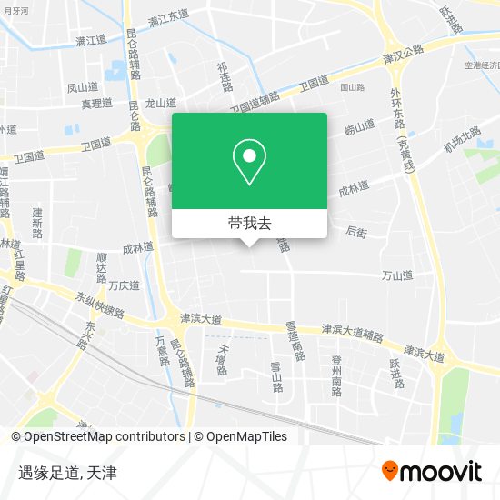 遇缘足道地图