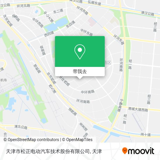 天津市松正电动汽车技术股份有限公司地图
