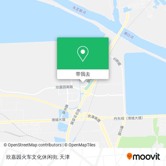 欣嘉园火车文化休闲街地图