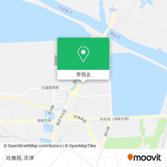 欣雅苑地图
