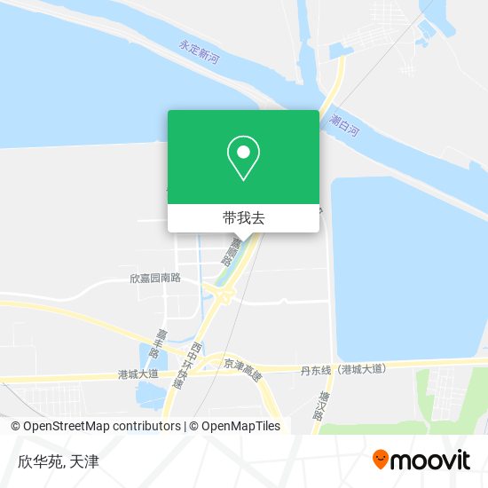 欣华苑地图