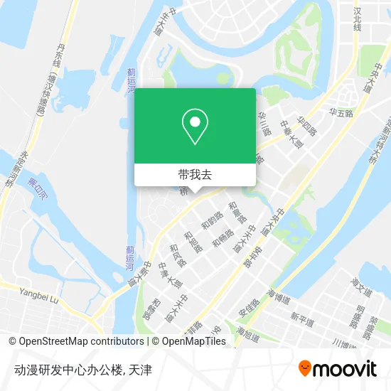 动漫研发中心办公楼地图