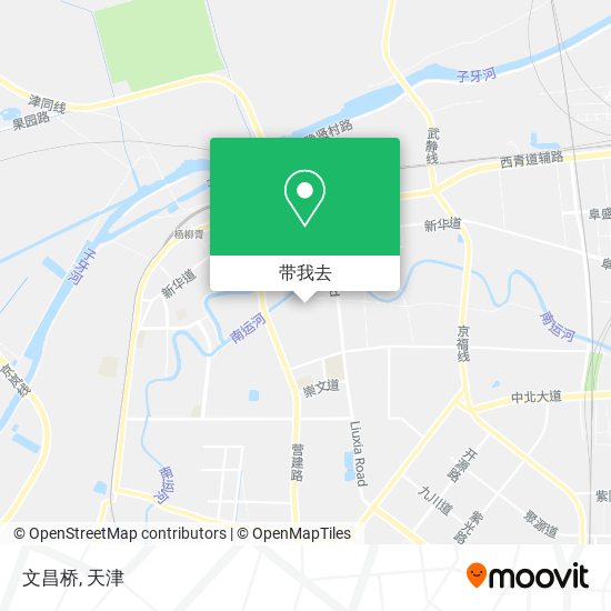 文昌桥地图
