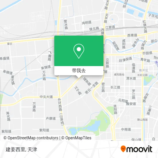 建姜西里地图
