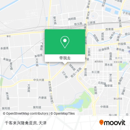 千客来兴隆禽蛋房地图