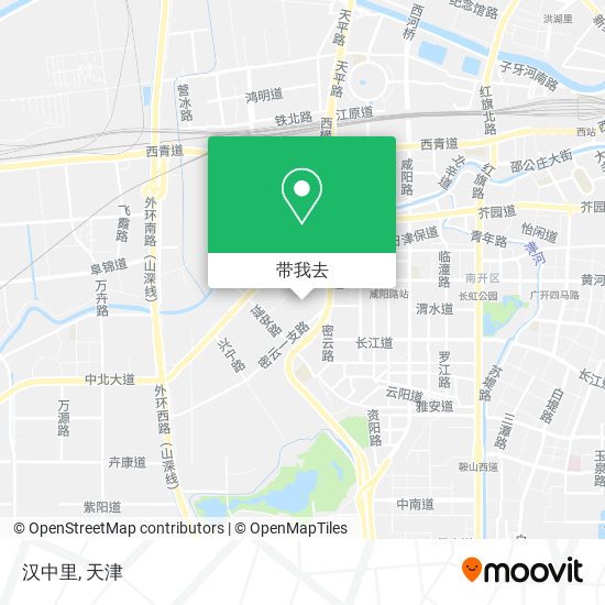 汉中里地图