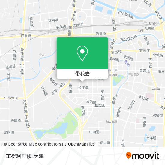 车得利汽修地图
