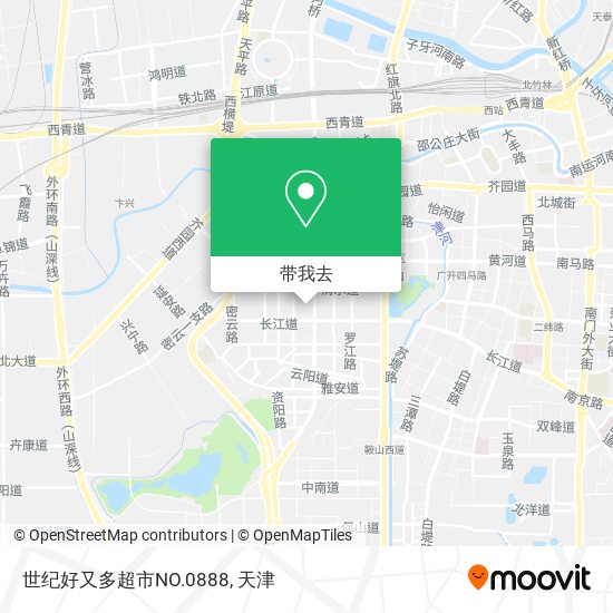 世纪好又多超市NO.0888地图