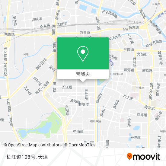 长江道108号地图