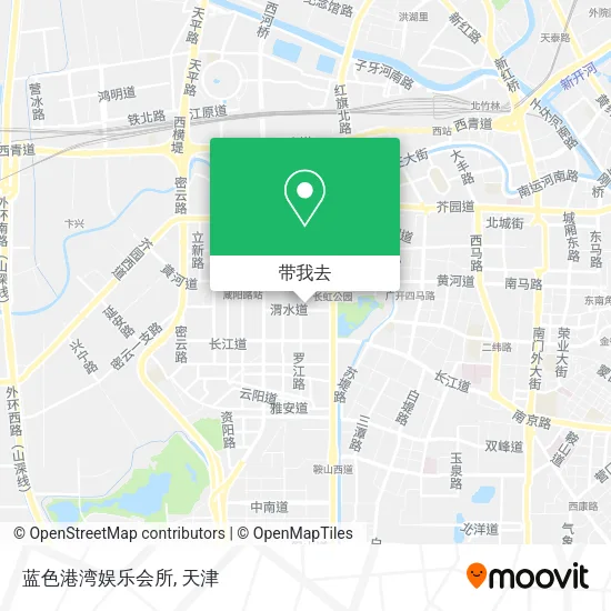 蓝色港湾娱乐会所地图