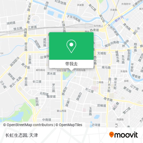 长虹生态园地图