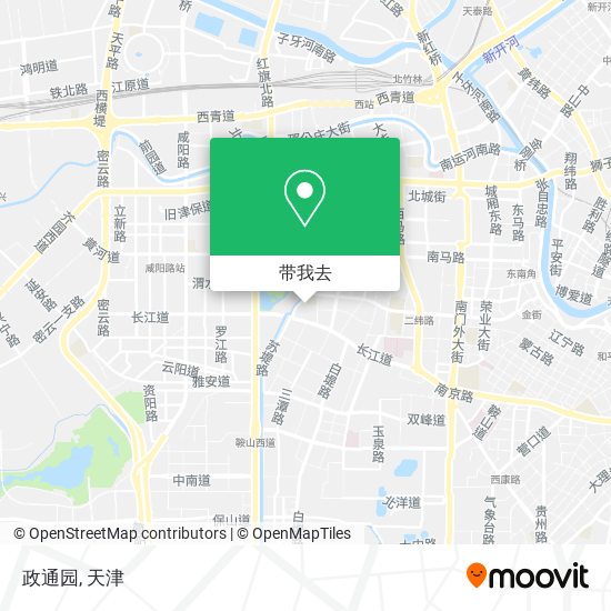政通园地图