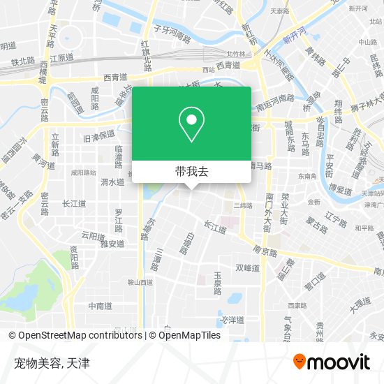 宠物美容地图