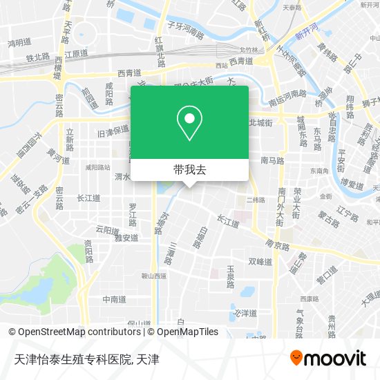 天津怡泰生殖专科医院地图
