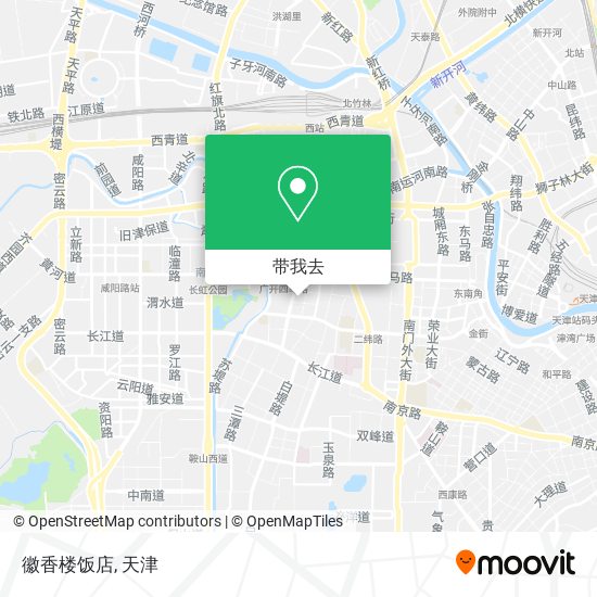 徽香楼饭店地图