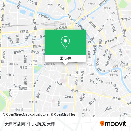 天津市益康平民大药房地图