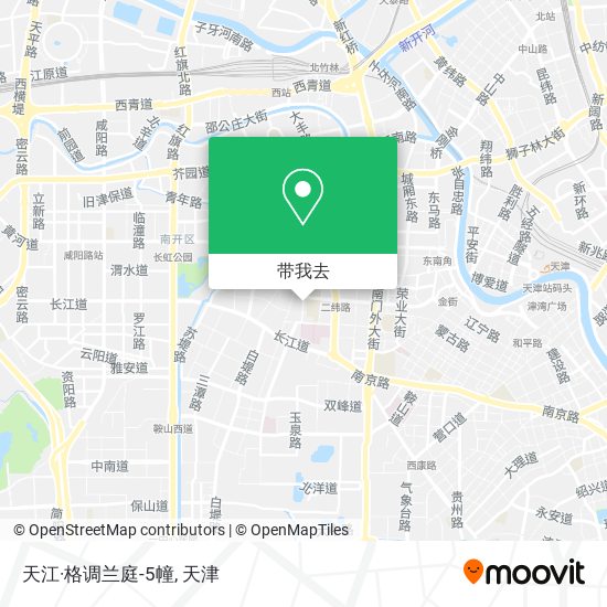 天江·格调兰庭-5幢地图