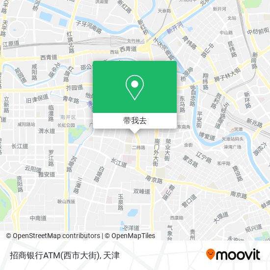招商银行ATM(西市大街)地图