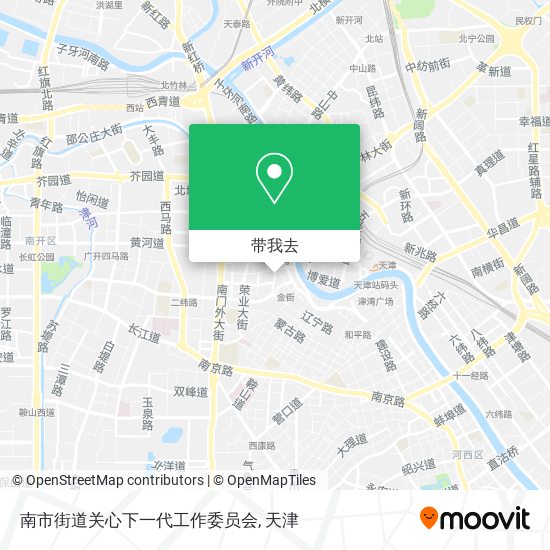 南市街道关心下一代工作委员会地图