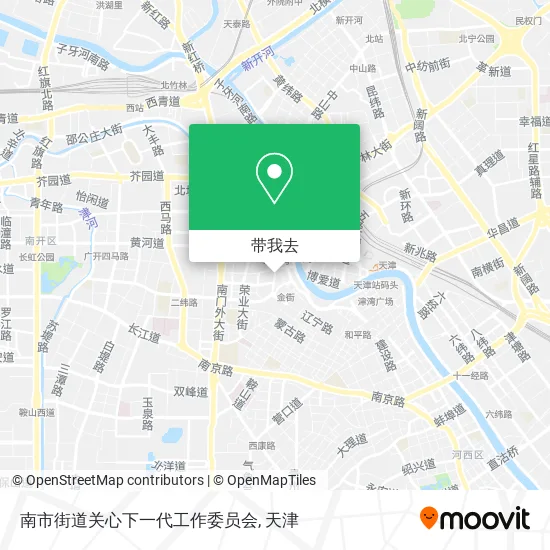 南市街道关心下一代工作委员会地图